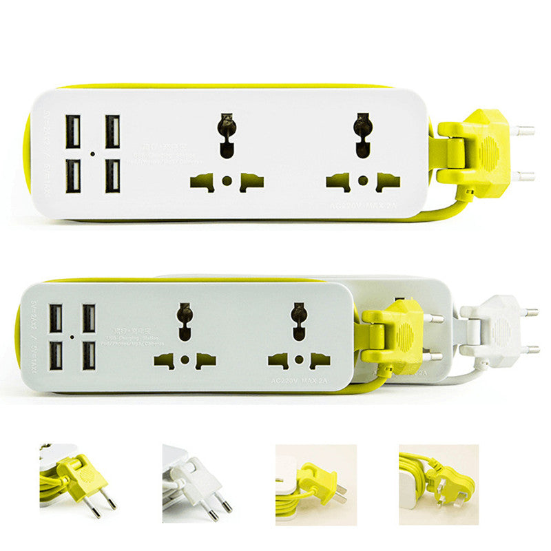 Household Outlet USB Charging Plug Outgoing Travel Plug